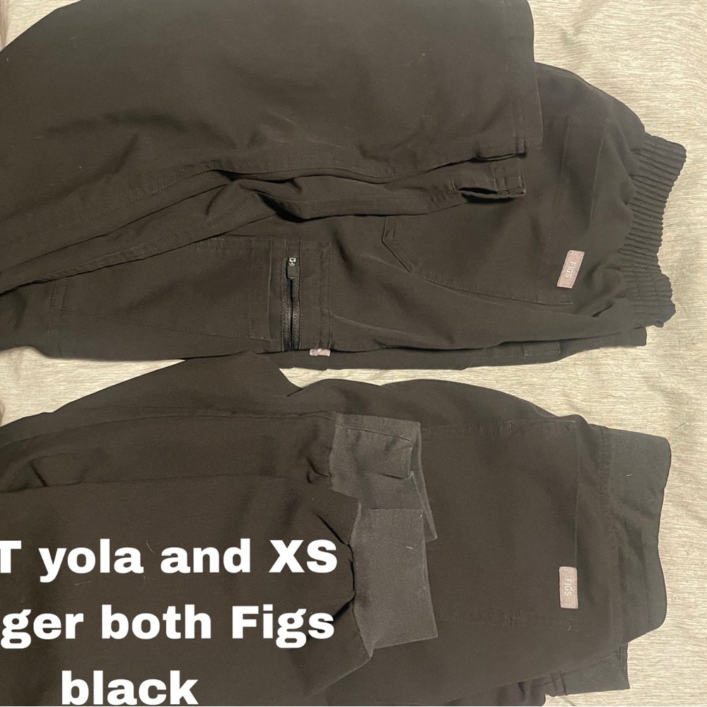 Figs black pants